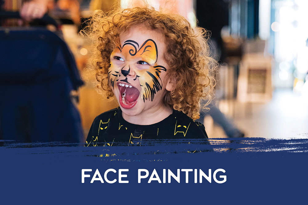 America's Cup Face Painting